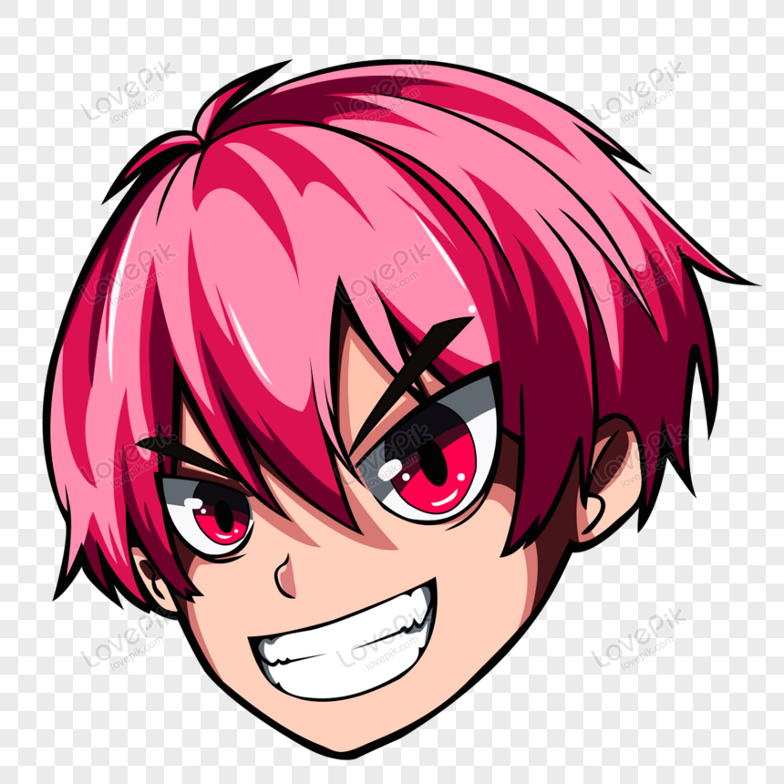 Cartoon Anime Avatar With Pink Hair PNG Hd Transparent Image And Clipart  Image For Free Download - Lovepik | 450061284