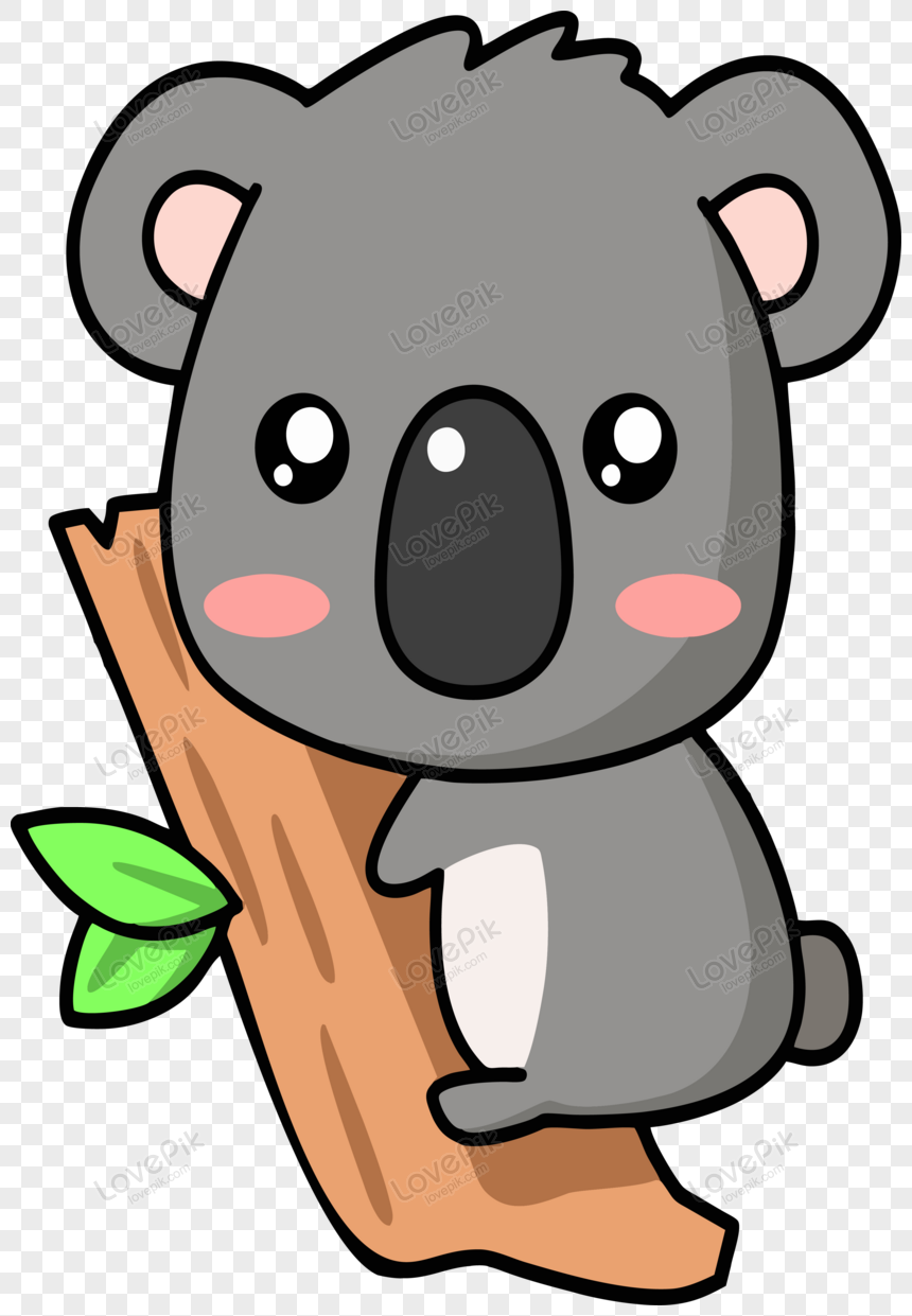 Animated Cute Koala Illustration Vector PNG Transparent Image And Clipart  Image For Free Download - Lovepik | 450061707