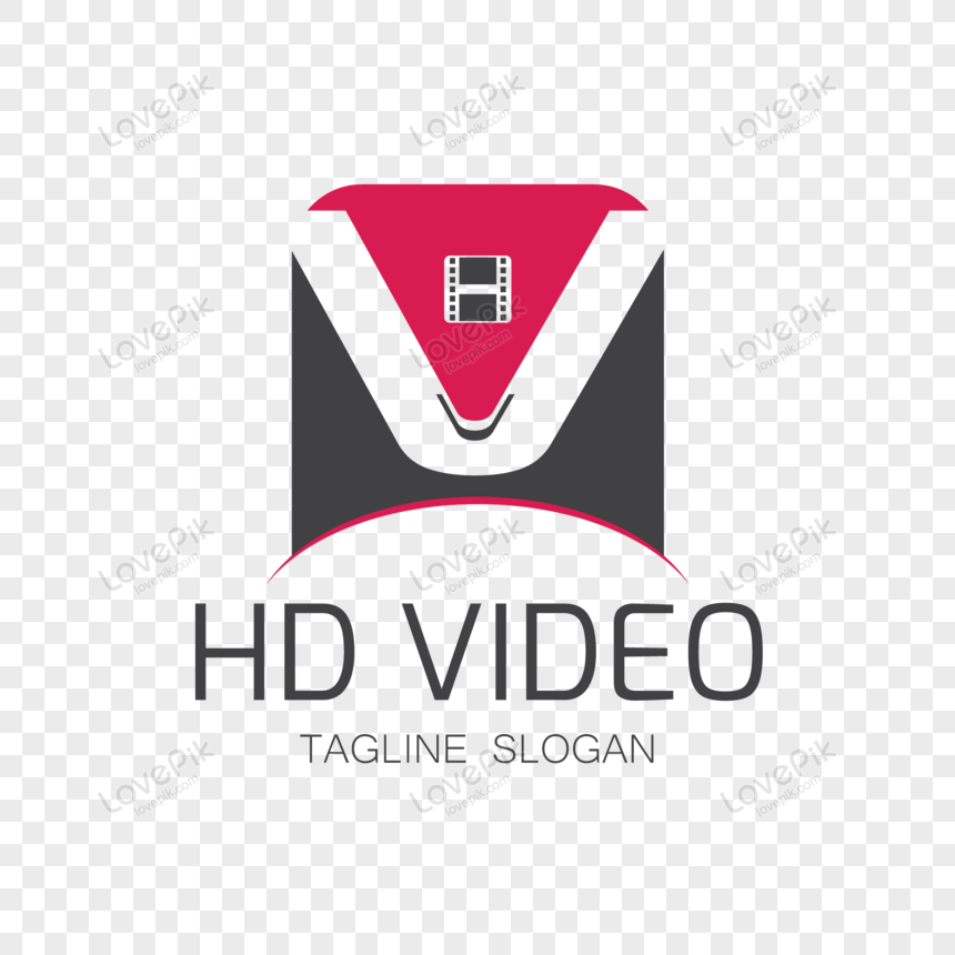 Live hd logo video streaming Royalty Free Vector Image
