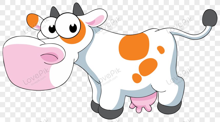 Cartoon Dairy Cow Vector Illustration PNG Picture And Clipart Image For  Free Download - Lovepik | 450065455