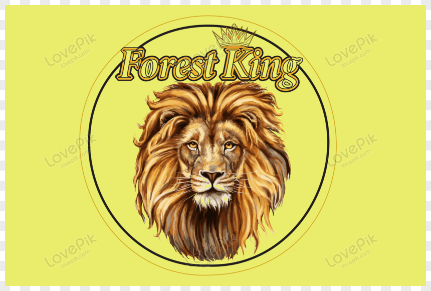 Yellow Forest King Lion PNG Transparent Image And Clipart Image For Free  Download - Lovepik | 450066937