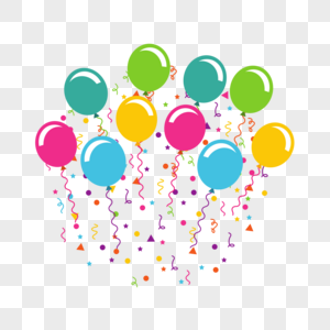 Birthday Balloon PNG Images With Transparent Background | Free Download On  Lovepik