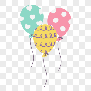 Birthday Balloon Decorations PNG Images With Transparent Background | Free  Download On Lovepik