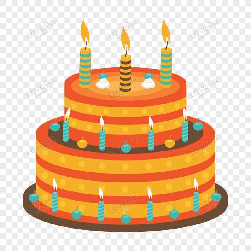celebrazione compleanno torta con venti uno colorato compleanno candele,  creare ai 24352383 Stock Photo su Vecteezy