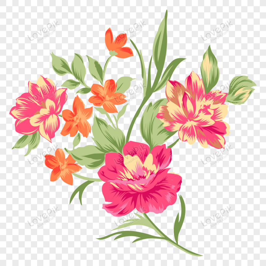 Flores Coloridas PNG Imágenes Gratis - Lovepik