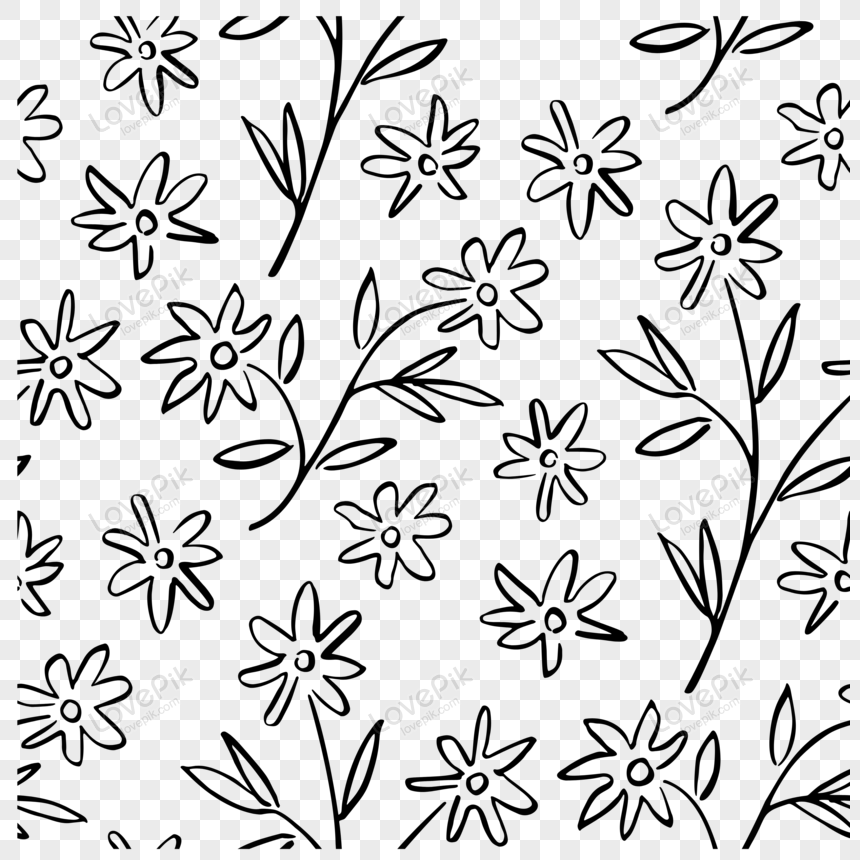 Seamless Flower Background Pattern PNG Transparent Background And Clipart  Image For Free Download - Lovepik | 450070880