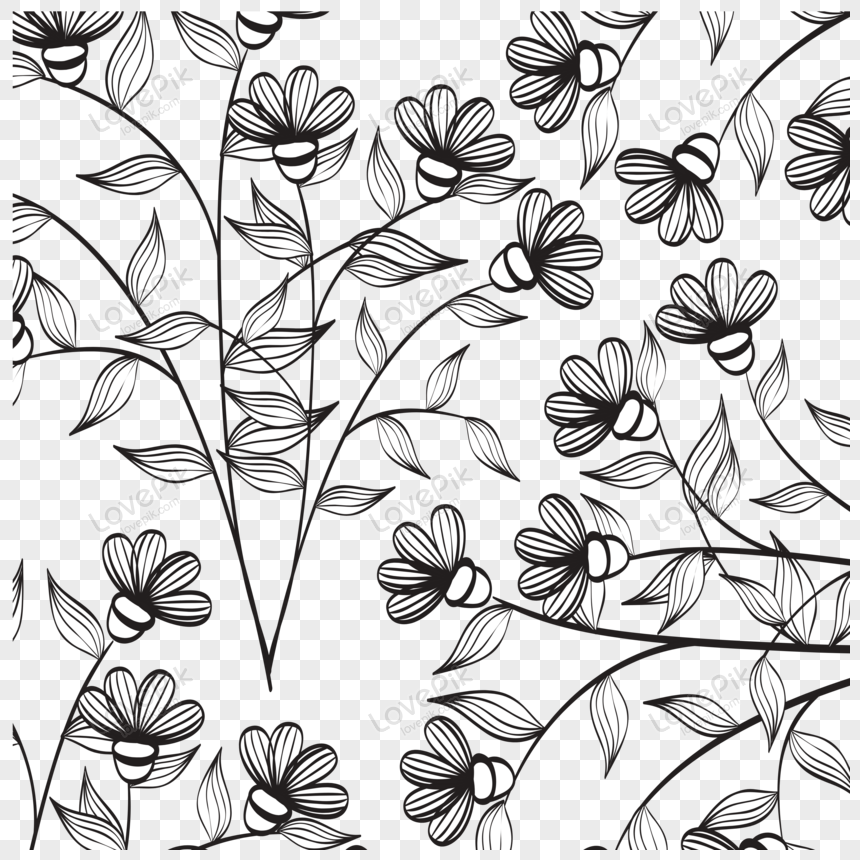 Floral Pattern Designs  Free Seamless Vector, Illustration & PNG
