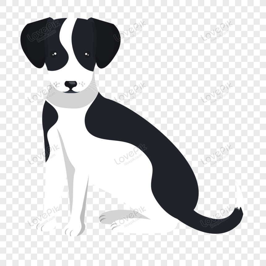Black And White Dog PNG Images With Transparent Background | Free Download  On Lovepik