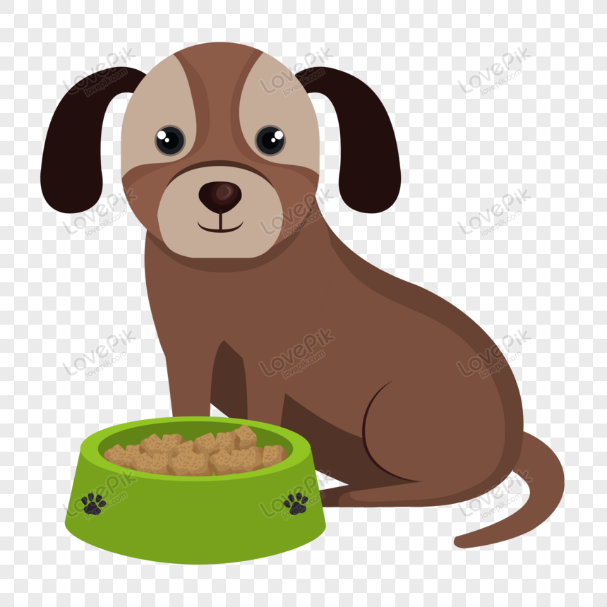 Cartoon Dog And Food Vector Illustration PNG Free Download And Clipart  Image For Free Download - Lovepik | 450071553
