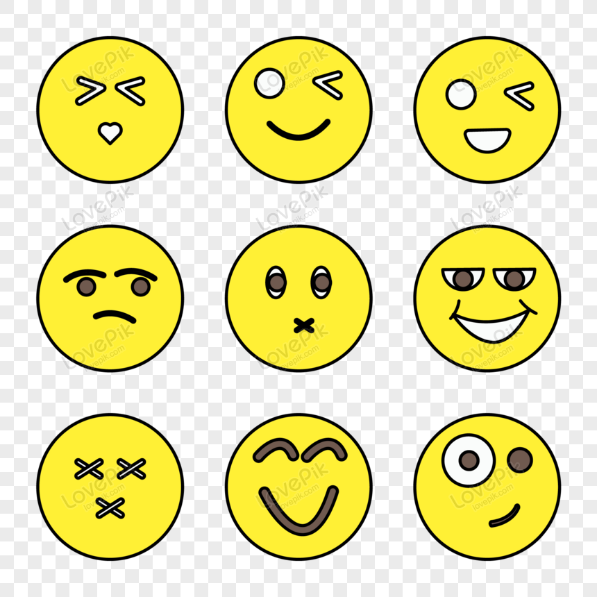 Paquete De Planos De Emojis Modificable PNG Imágenes Gratis - Lovepik