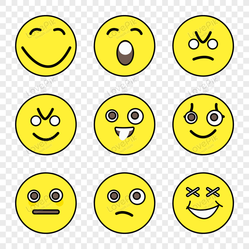 Cute Emoji Png Images With Transparent Background | Free Download On Lovepik
