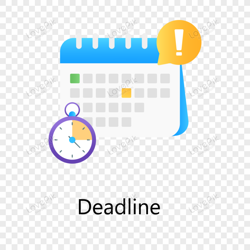 deadline calendar clipart for powerpoint