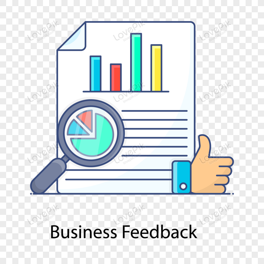 reviews of customers flat outline vector of business feedback, opinion, icon, feedback free png
