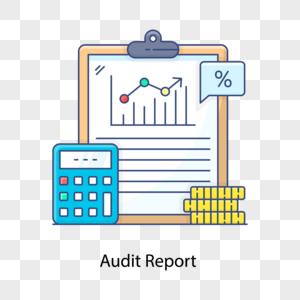 auditors report clipart people