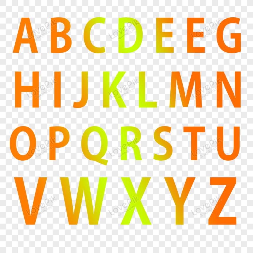 free clipart of english alphabet