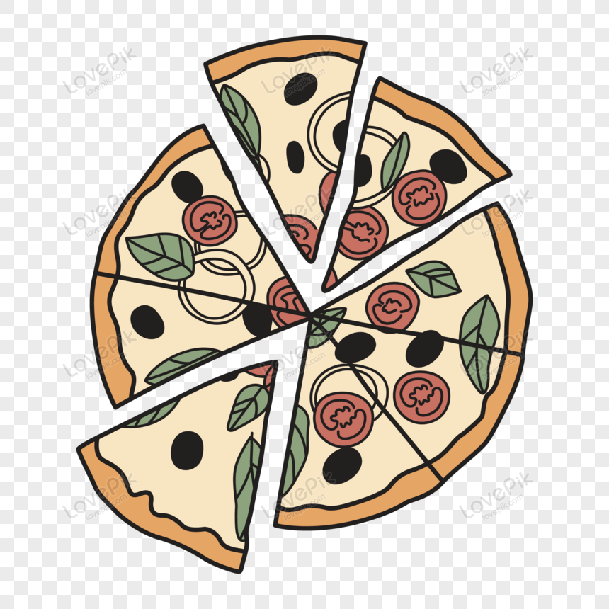 Western Food Pizza Vector Cartoon Material Element Png Transpar Free PNG  And Clipart Image For Free Download - Lovepik | 450077759