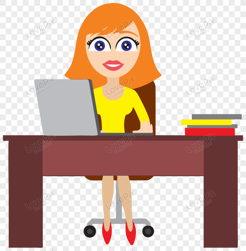 Vector High Quality Office Lady PNG Transparent Image And Clipart Image ...