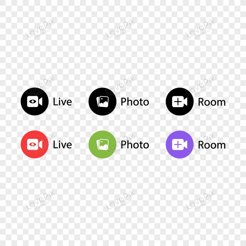 Live Photo Room Icon Vector PNG Transparent Background And Clipart Image  For Free Download - Lovepik | 450082230