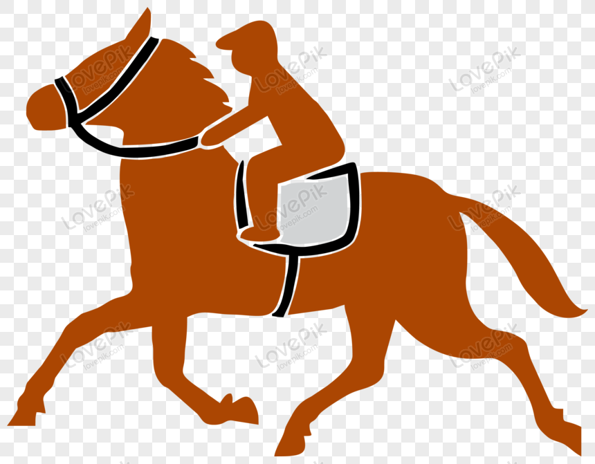 Racing Horse Vector PNG White Transparent And Clipart Image For Free  Download - Lovepik | 450082552