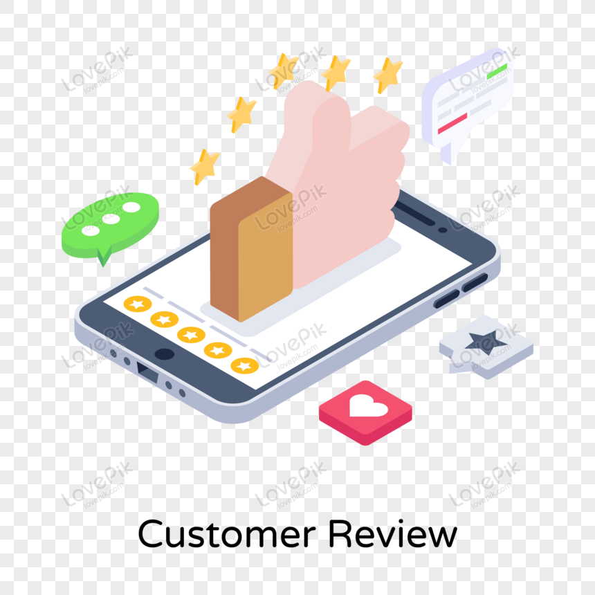 Download premium 3d illustration of customer review, premium, online, feedback png white transparent