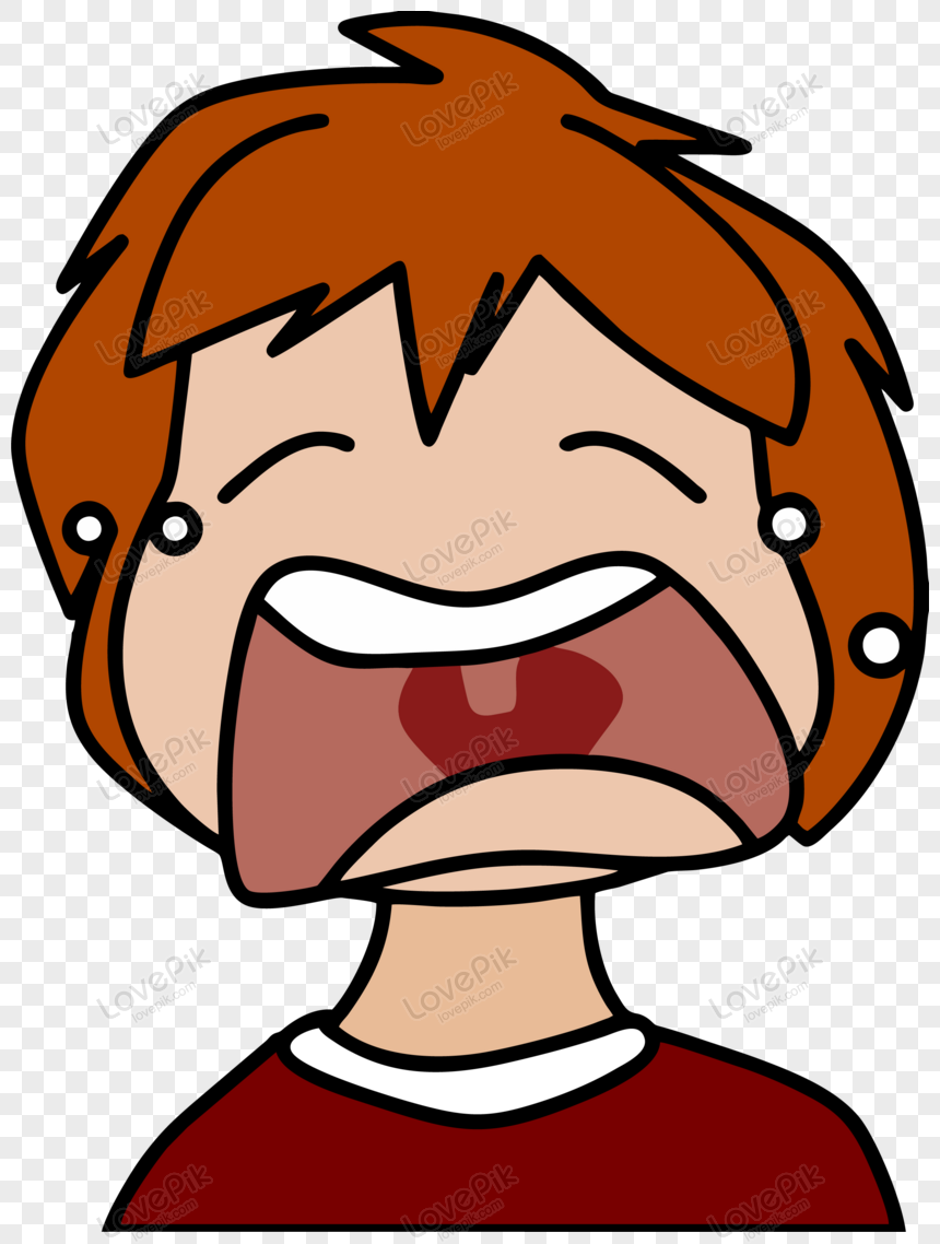 Vector Boy Crying PNG Transparent Image And Clipart Image For Free ...