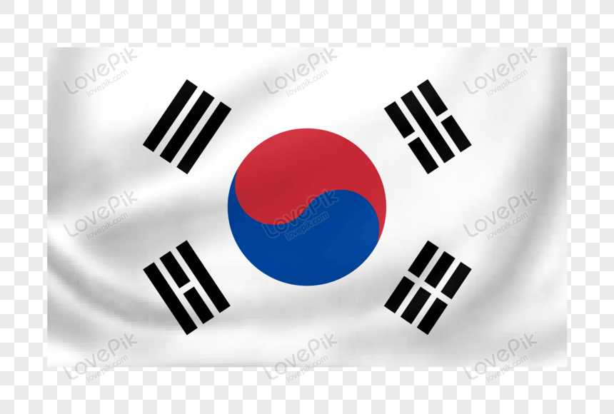 Flag of South korea Vector Transparent, png, korea flag, japan png picture