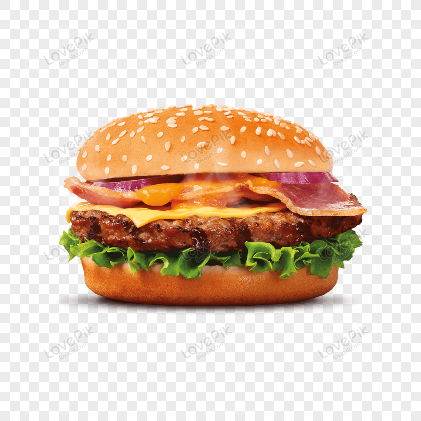 Anime Burger - Food - Sticker | TeePublic