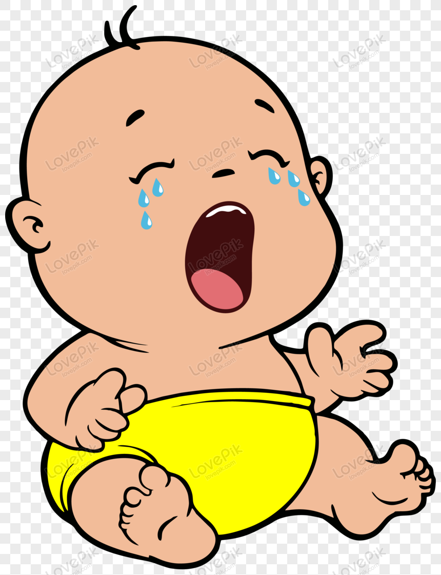 Crying Baby Vector PNG Image And Clipart Image For Free Download - Lovepik  | 450085778