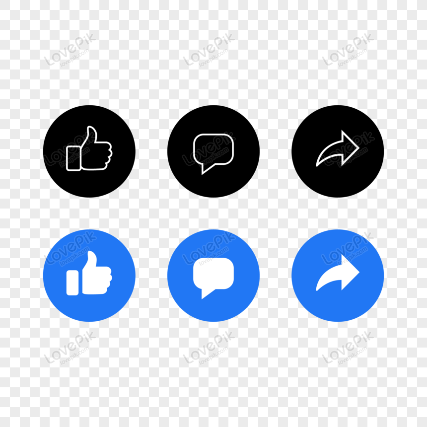 comment facebook icon vector
