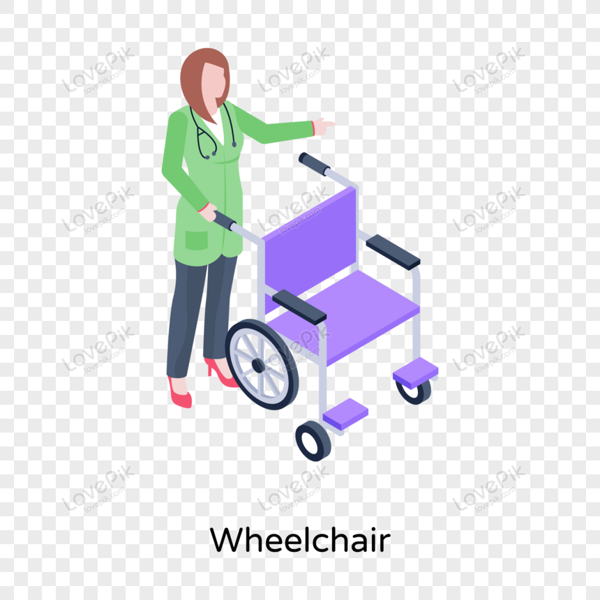 handicapped wheelchair and hearing impaired clipart