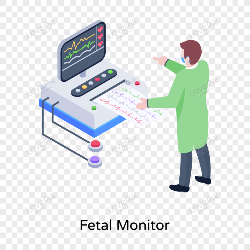 Diagrama Del Monitor Fetal PNG Imágenes Gratis - Lovepik