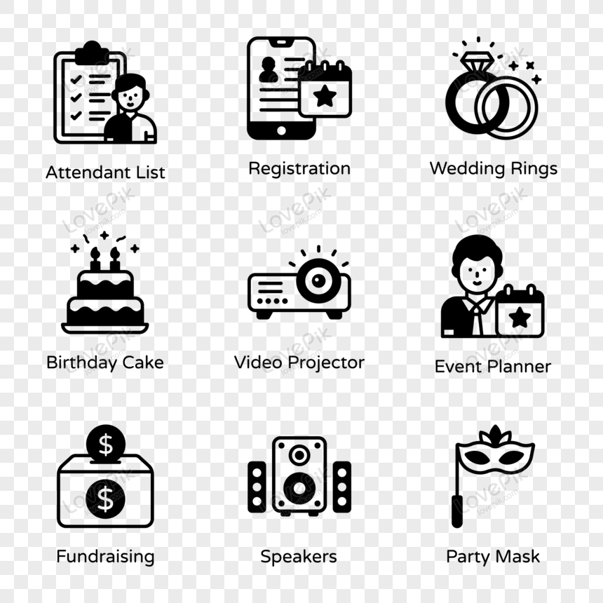 event planning icon