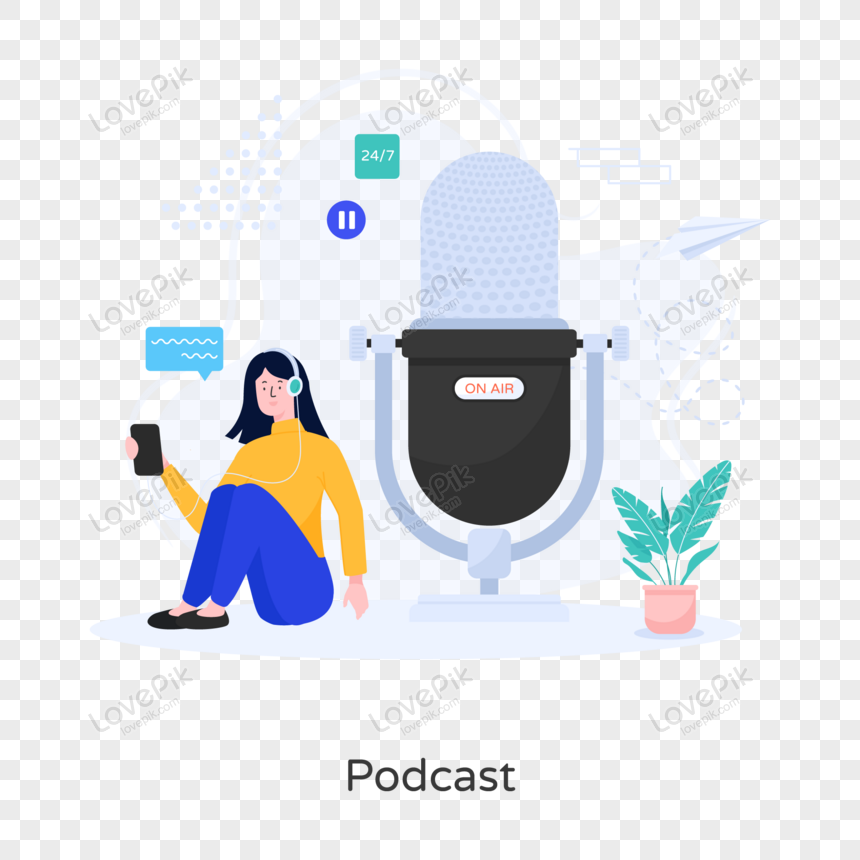 free podcasting clipart