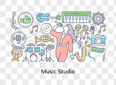 Music Studio PNG Images With Transparent Background | Free Download On  Lovepik