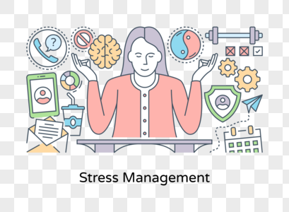 Stressed Cartoon PNG Images With Transparent Background | Free Download ...