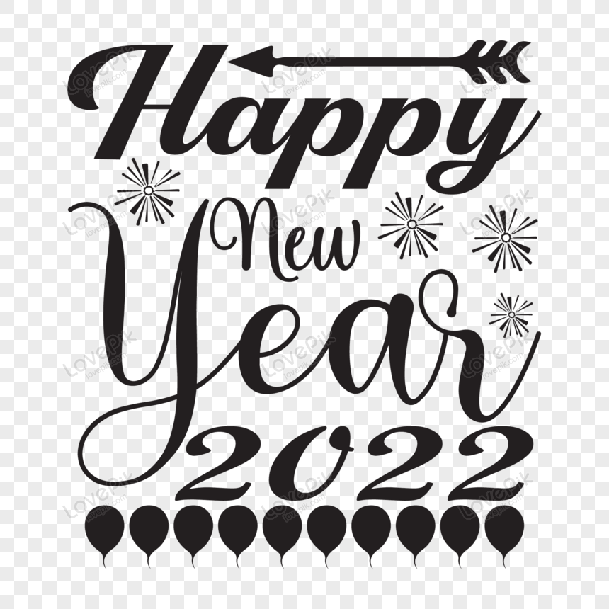 Happy New Year PNG White Transparent And Clipart Image For Free ...