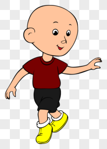 bald boy crying clipart