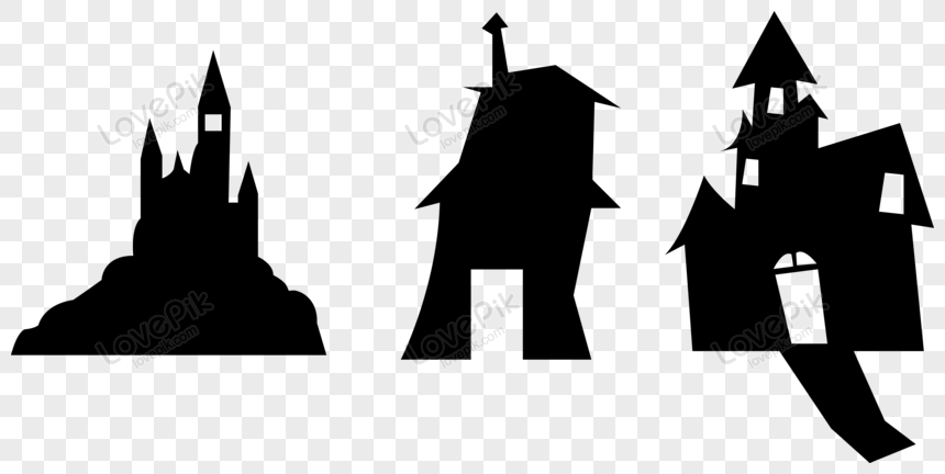 house silhouette vector free download