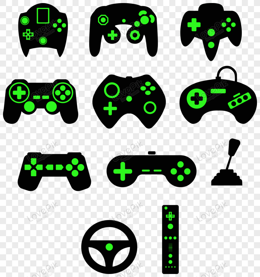 Game Controller Icon Silhouette Style Png Free Download And Clipart Image  For Free Download - Lovepik | 450094443