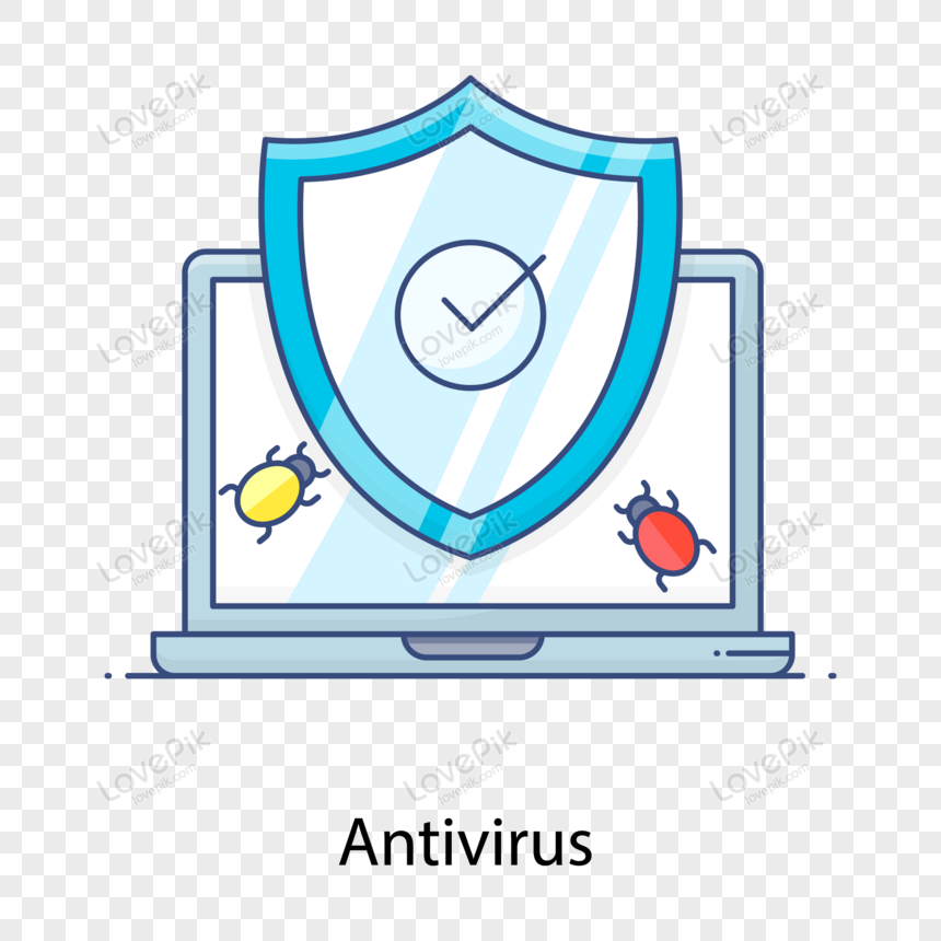 แล็ปท็อปที่ได้รับการยืนยันในการป้องกันไวรัสไอคอนที่ระบุไว้ในแล็ปท็อป Png  สำหรับการดาวน์โหลดฟรี - Lovepik