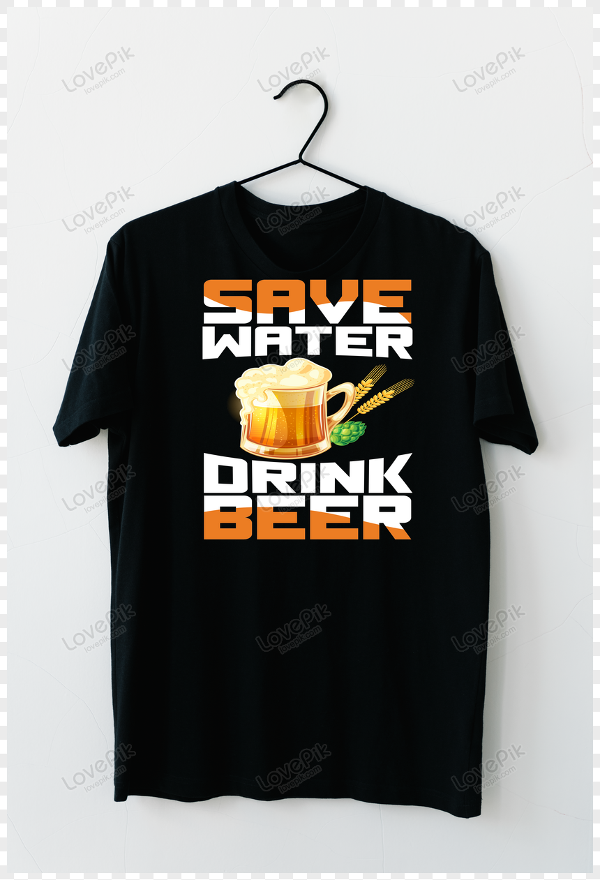 Baixar Vetor De Design De T-shirt De Desenho Animado De Cerveja