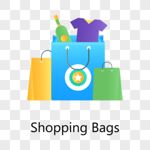 Transparent Glitter Vector Png - Shopping Bag Icon Png, Png Download ,  Transparent Png Image - PNGitem
