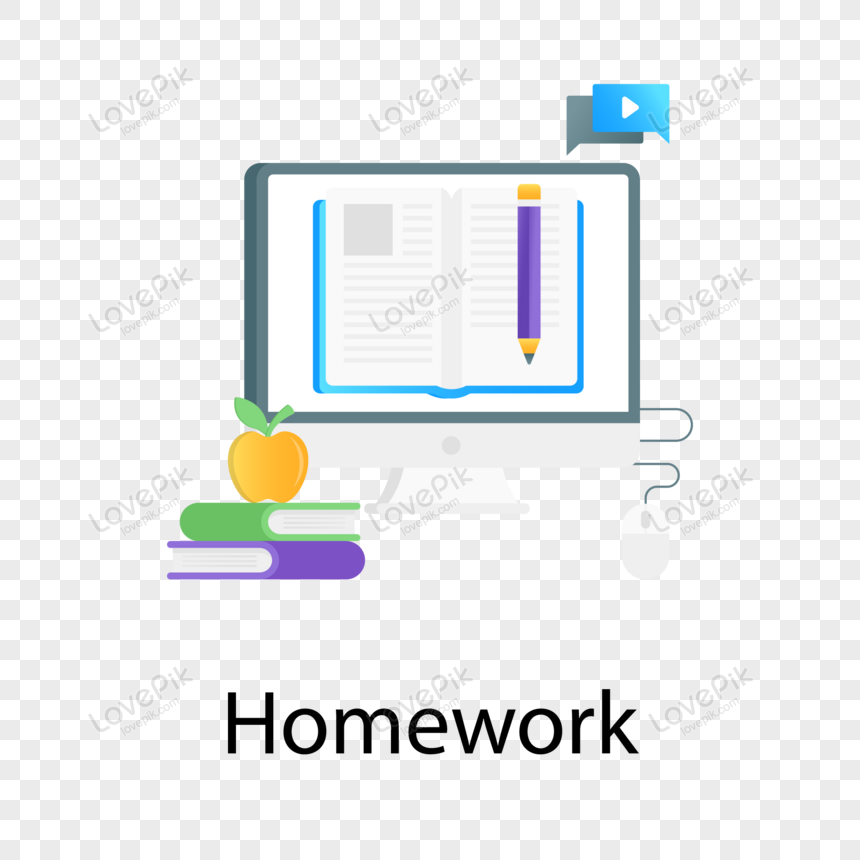 Online Homework Icon Vector, Homework Icon, Thesis, Book PNG White ...