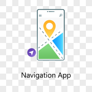 mobile gps logo png