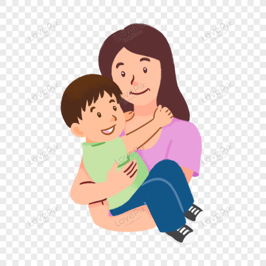 Mother Carry Son PNG Images With Transparent Background | Free Download ...