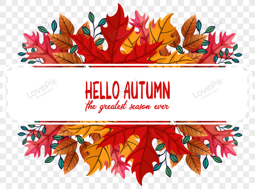 Autumn Leaves Border Png Images With Transparent Background | Free Download  On Lovepik