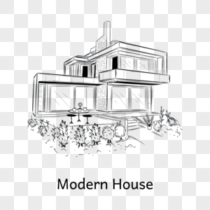 Modern House PNG Images With Transparent Background | Free Download On  Lovepik