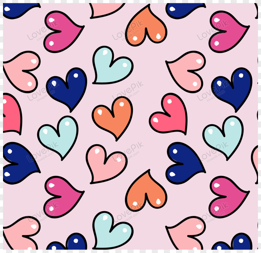 A Visually Appealing Heart Pattern, Appeal, Emotional Background ...