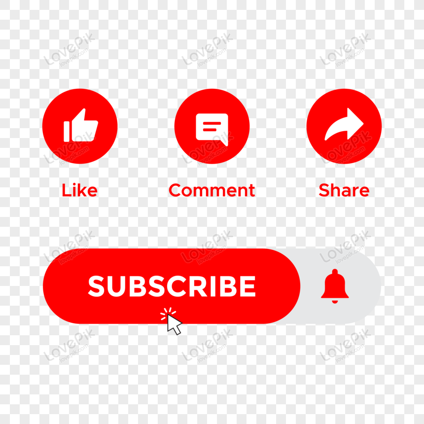 Subscribe Icon Vector Of Youtube Png Transparent Image And Clipart Image  For Free Download - Lovepik | 450123787