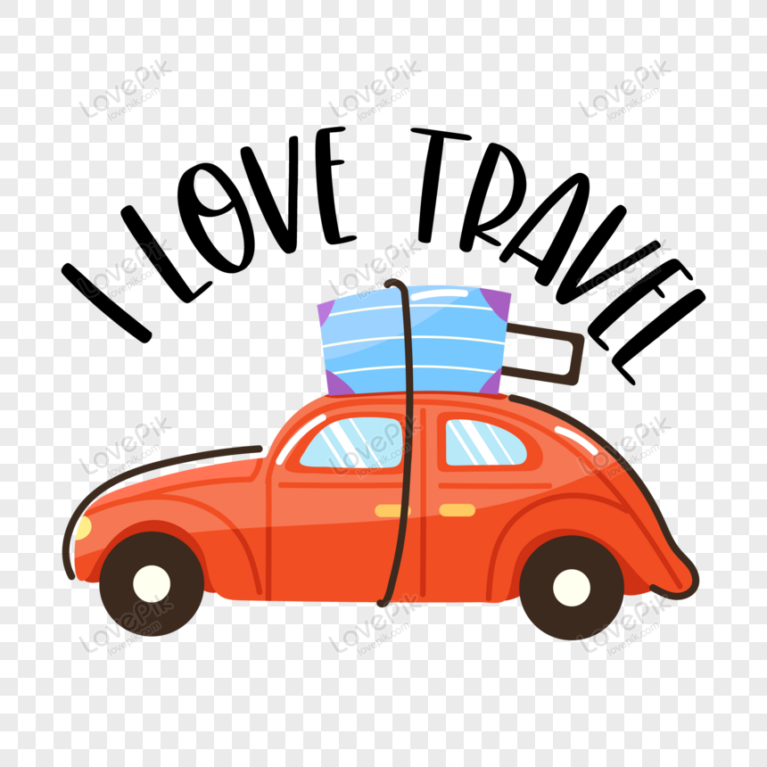 Check out this flat sticker of travel, auto, doodle, sticker png hd transparent image